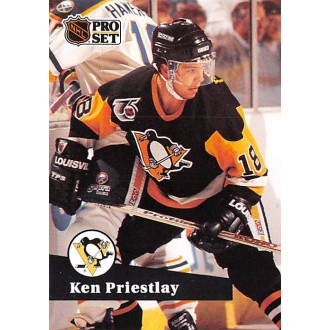 Řadové karty - Priestlay Ken - 1991-92 Pro Set French No.460