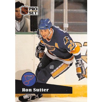 Řadové karty - Sutter Ron - 1991-92 Pro Set French No.476