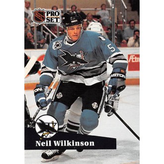 Řadové karty - Wilkinson Neil - 1991-92 Pro Set French No.483