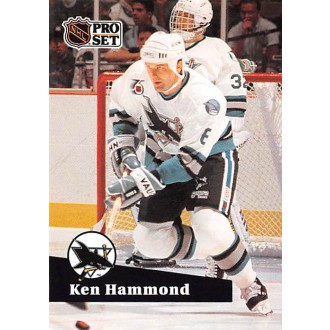 Řadové karty - Hammond Ken - 1991-92 Pro Set French No.484