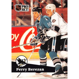 Řadové karty - Berezan Perry - 1991-92 Pro Set French No.487