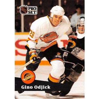 Řadové karty - Odjick Gino - 1991-92 Pro Set French No.505