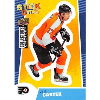 Insertní karty - Carter Jeff - 2009-10 Collectors Choice Stick-Ums No.SU20