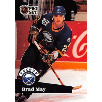 Řadové karty - May Brad - 1991-92 Pro Set French No.523