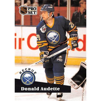 Řadové karty - Audette Donald - 1991-92 Pro Set French No.524