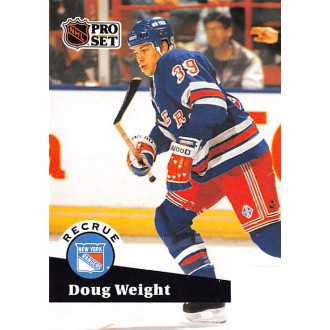 Řadové karty - Weight Doug - 1991-92 Pro Set French No.549