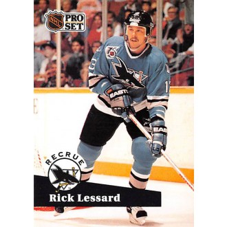 Řadové karty - Lessard Rick - 1991-92 Pro Set French No.560