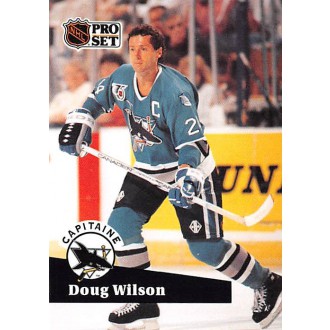 Řadové karty - Wilson Doug - 1991-92 Pro Set French No.584