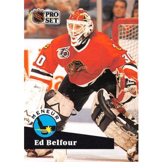 Řadové karty - Belfour Ed - 1991-92 Pro Set French No.600