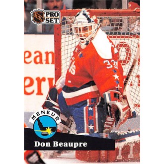 Řadové karty - Beaupre Don - 1991-92 Pro Set French No.601