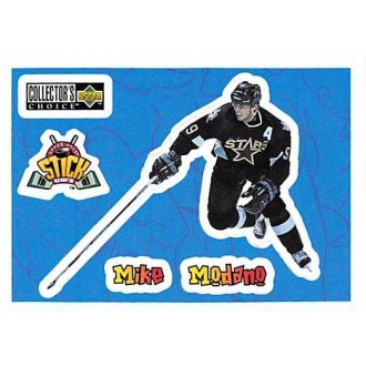 Insertní karty - Modano Mike - 1996-97 Collectors Choice Stick-Ums No.S15