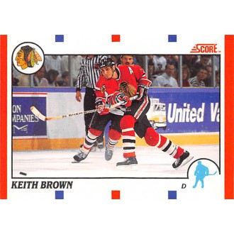 Řadové karty - Brown Keith - 1990-91 Score Canadian No.161