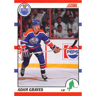 Řadové karty - Graves Adam - 1990-91 Score Canadian No.163