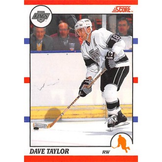Řadové karty - Taylor Dave - 1990-91 Score Canadian No.166