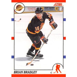 Řadové karty - Bradley Brian - 1990-91 Score Canadian No.198