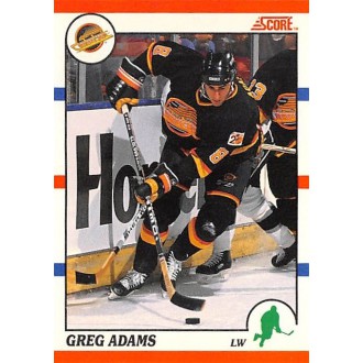 Řadové karty - Adams Greg - 1990-91 Score Canadian No.240