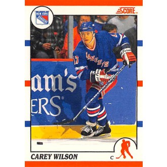 Řadové karty - Wilson Carey - 1990-91 Score Canadian No.254