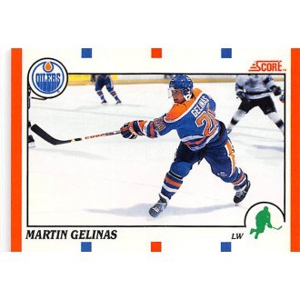 Řadové karty - Gelinas Martin - 1990-91 Score Canadian No.301