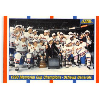 Řadové karty - Memorial Cup Champions - 1990-91 Score Canadian No.330