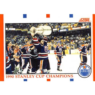 Řadové karty - Edmonton Oilers - 1990-91 Score Canadian No.331
