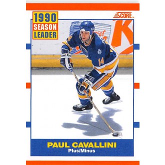 Řadové karty - Cavallini Paul - 1990-91 Score Canadian No.349