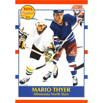 Řadové karty - Thyer Mario - 1990-91 Score Canadian No.382