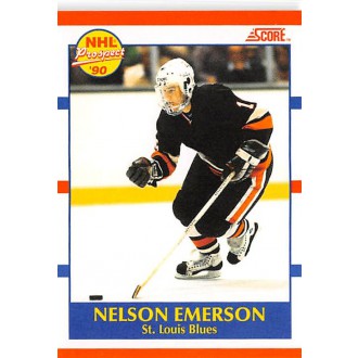 Řadové karty - Emerson Nelson - 1990-91 Score Canadian No.383