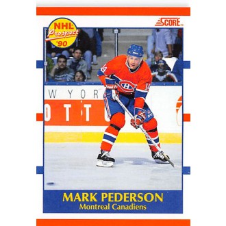 Řadové karty - Pederson Mark - 1990-91 Score Canadian No.387