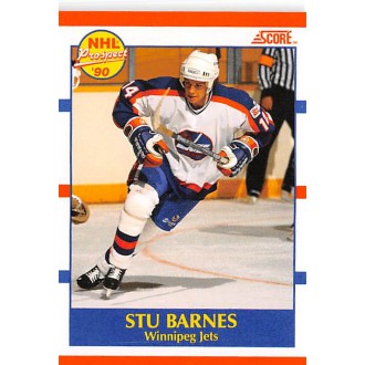 Řadové karty - Barnes Stu - 1990-91 Score Canadian No.391