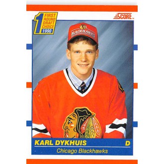 Řadové karty - Dykhuis Karl - 1990-91 Score Canadian No.437