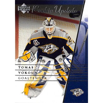 Řadové karty - Vokoun Tomáš - 2002-03 Rookie Update No.57