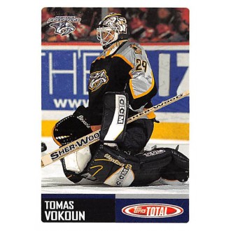 Řadové karty - Vokoun Tomáš - 2002-03 Topps Total No.370