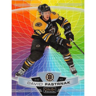 Paralelní karty - Pastrňák David - 2019-20 O-Pee-Chee Platinum Rainbow Color Wheel No.19