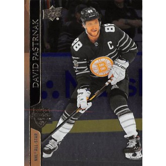 Paralelní karty - Pastrňák David - 2020-21 Upper Deck Silver Foil No.695