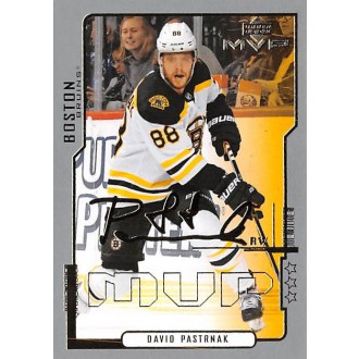 Insertní karty - Pastrňák David - 2020-21 MVP 20th Anniversary 3rd Star No.30