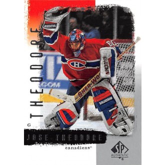 Řadové karty - Theodore Jose - 2000-01 SP Authentic No.46