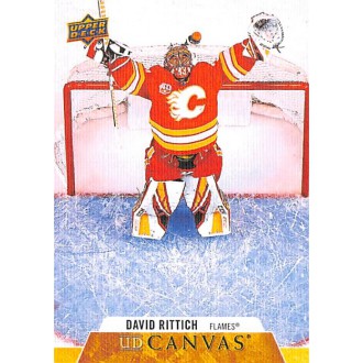 Insertní karty - Rittich David - 2020-21 Upper Deck Canvas No.C134
