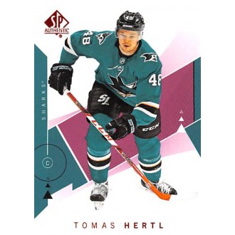 Paralelní karty - Hertl Tomáš - 2018-19 SP Authentic Red No.37