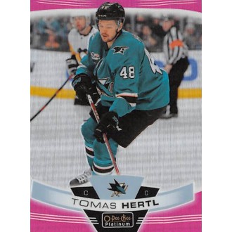 Paralelní karty - Hertl Tomáš - 2019-20 O-Pee-Chee Platinum Matte Pink No.5