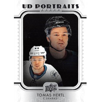 Insertní karty - Hertl Tomáš - 2019-20 Upper Deck UD Portraits No.P16