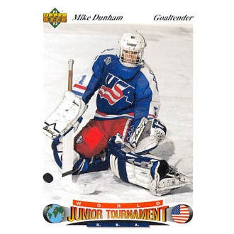 Řadové karty - Dunham Mike - 1991-92 Upper Deck Czech World Juniors No.80