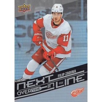 Insertní karty - Zadina Filip - 2019-20 Overtime Next In Line No.NL10