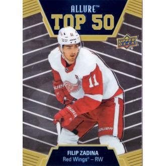 Insertní karty - Zadina Filip - 2019-20 Allure Top 50 No.T50-34