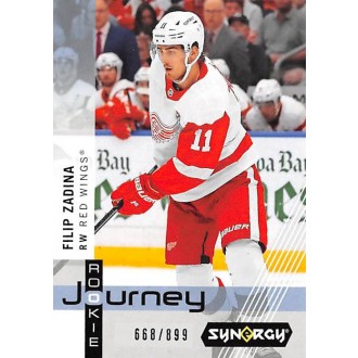 Insertní karty - Zadina Filip - 2019-20 Synergy Rookie Journey Away Jersey No.RP3