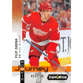 Insertní karty - Zadina Filip - 2019-20 Synergy Rookie Journey Home Jersey No.RP3