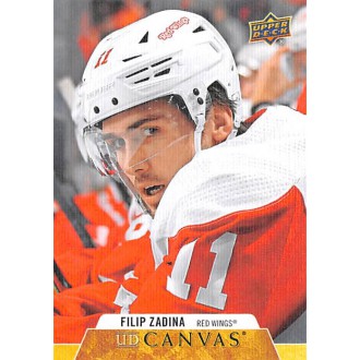 Insertní karty - Zadina Filip - 2020-21 Upper Deck Canvas No.C29