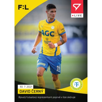 Česká liga - Černý David - 2021-22 Fortuna:Liga LIVE No.L-006