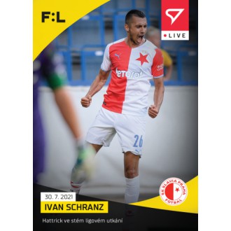 Česká liga - Schranz Ivan - 2021-22 Fortuna:Liga LIVE No.L-007