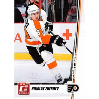 Řadové karty - Zherdev Nikolay - 2010-11 Donruss No.30