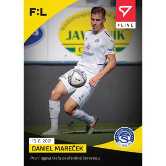 SportZoo Fortuna Liga - Mareček Daniel - 2021-22 Fortuna:Liga LIVE No.L-015